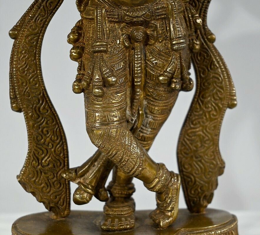 photo for sale Bronze “Krishna” – Late 19th Century