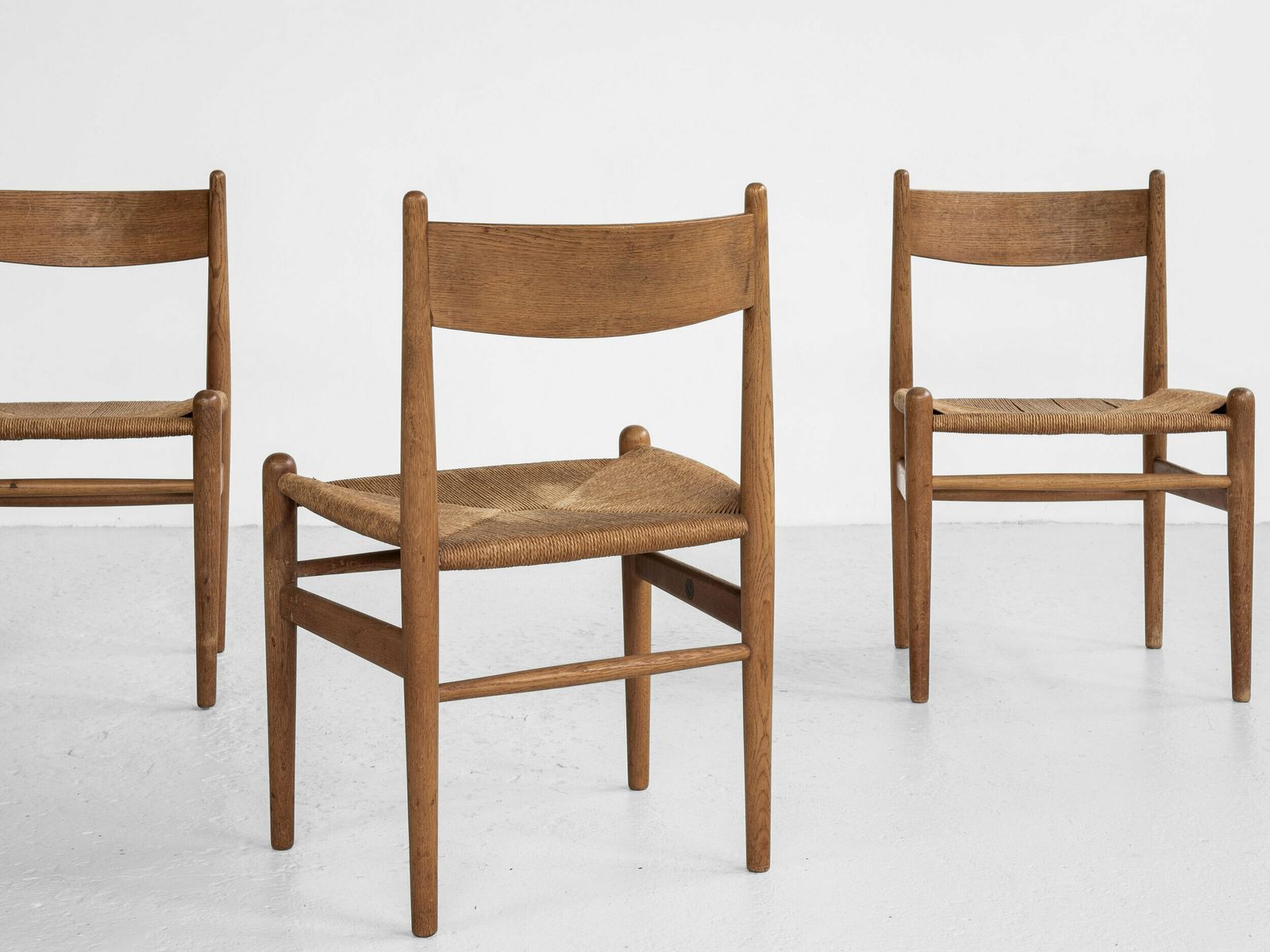 Midcentury Danish Ch36 Chair In Oak By Hans Wegner For Carl Hansen & Søn photo Furniture