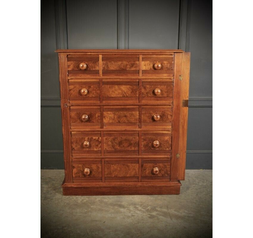 Late Victorian Walnut Chest Of Drawers photo 1547.91