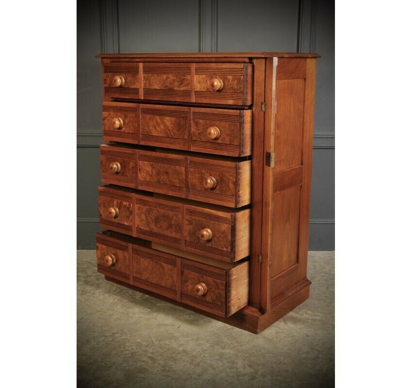 Late Victorian Walnut Chest Of Drawers photo vinterior