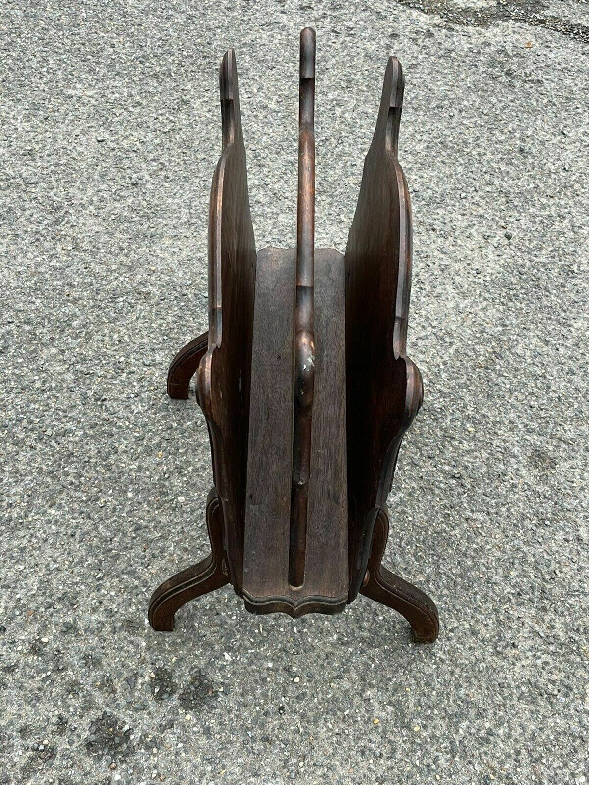 Victorian Magazine Rack / Canterbury. Fine Carved Decoration photo 295.0