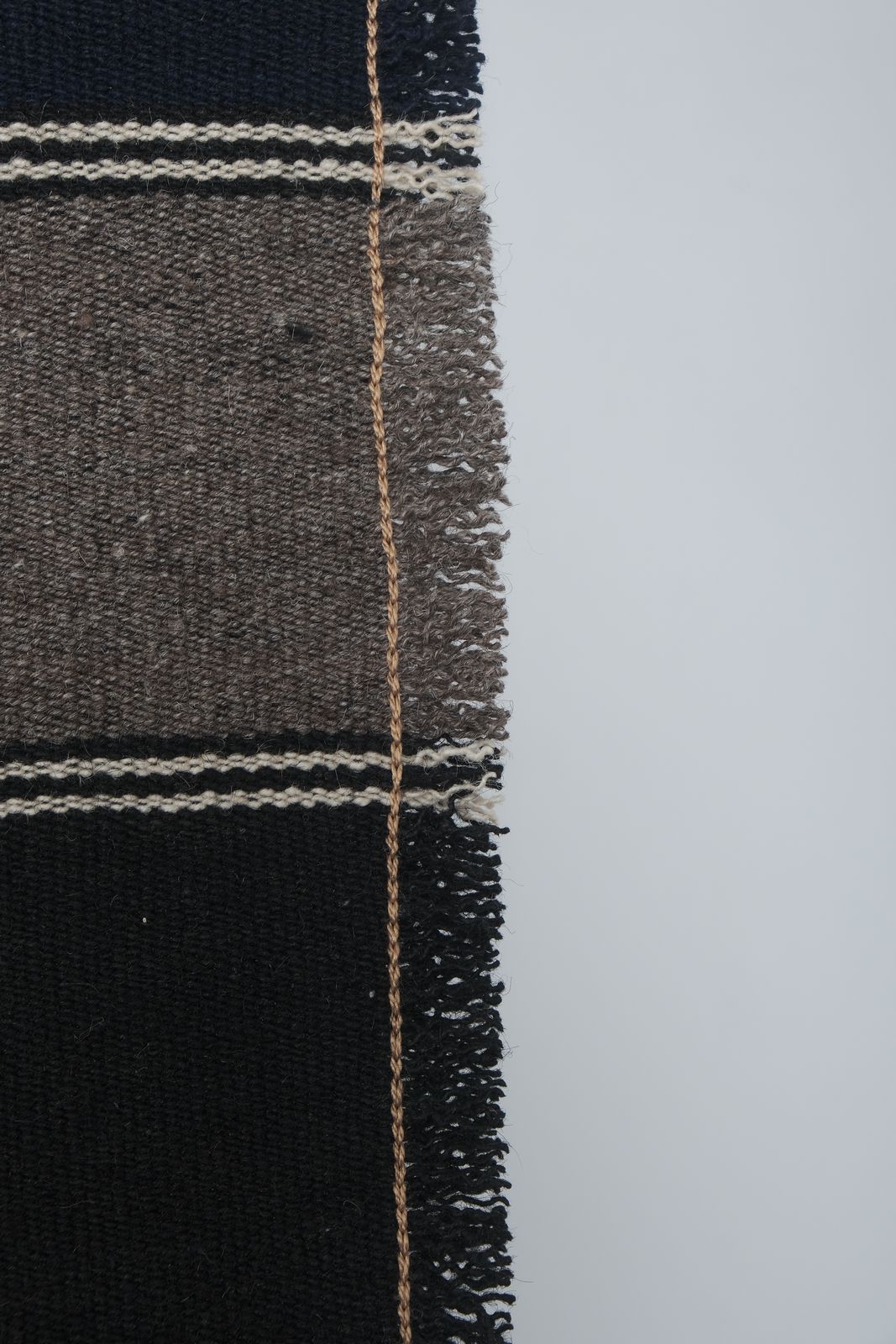 990.0 Turkish Striped Kilim Rug 6'2''X11'3'' photo