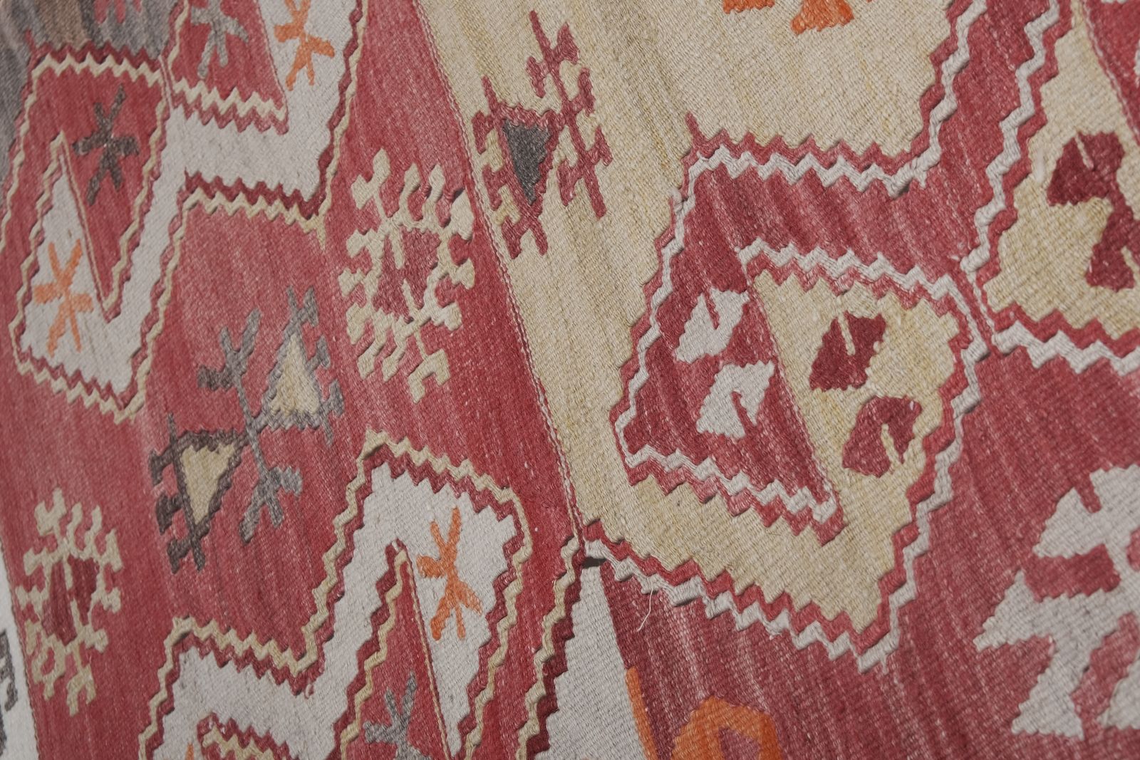 photo for sale Vintage Foyer Turkish Kilim Rug 4'11'' X 14'5''