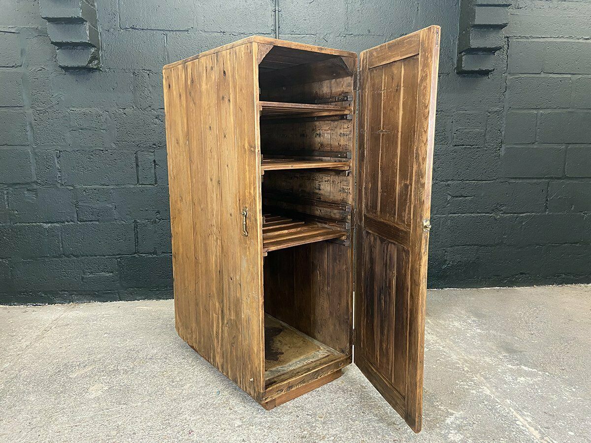 French Pine Baker's Proving Pantry photo for sale