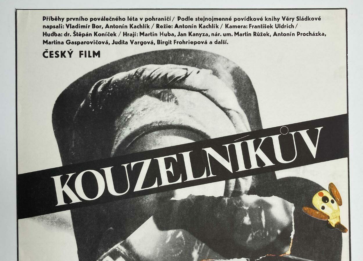 Original Film Poster, The Return Of A Magician, Milan Grygar, 1985, Genuine Czech Vintage Print photo 51.0