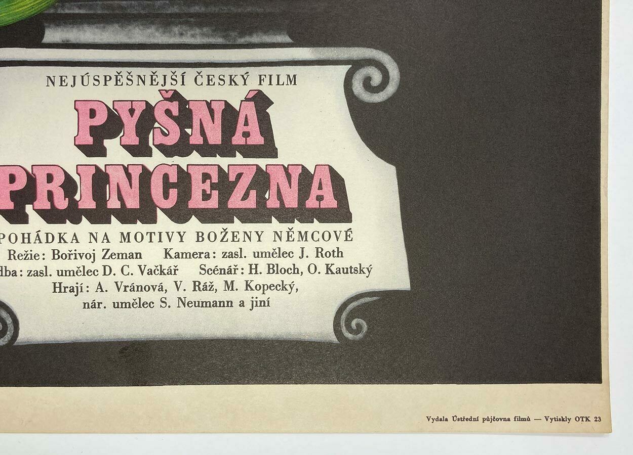 Movie Poster, Proud Princess 2, Dobroslav Foll, 1973 photo buy