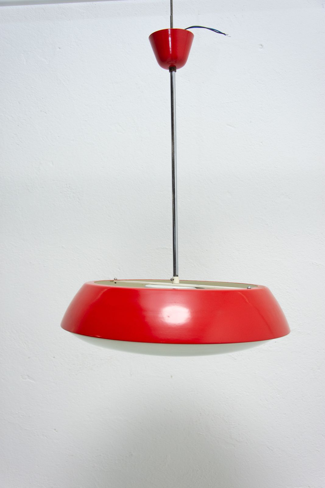 Mid Century Space Age Pendant Lamp By Josef Hurka, Czechoslovakia, 1960´S photo Lighting