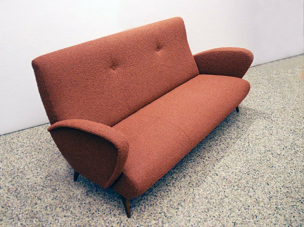 Italian 3 Seater Sofa, 1950s, Vintage photo for sale