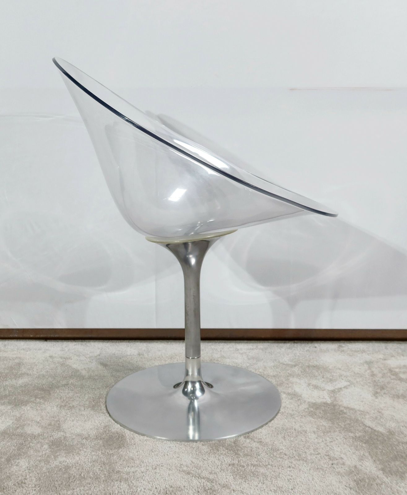 Furniture Swivel Armchair Ero/S/ By Philippe Starck For Kartell , 2000s photo