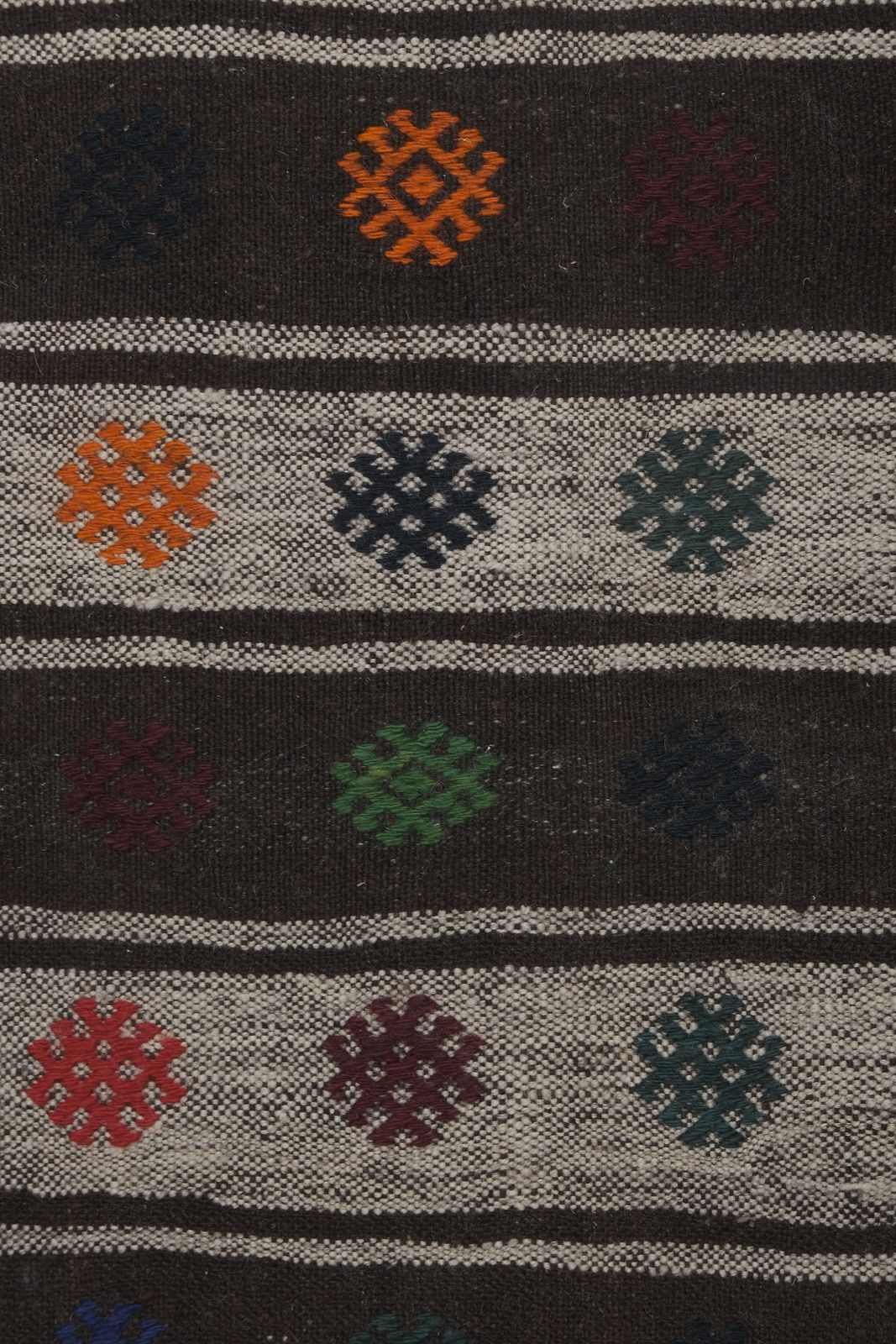 Turkish Striped Hemp Kilim Rug 2'1'' X 6'6'' photo vinterior