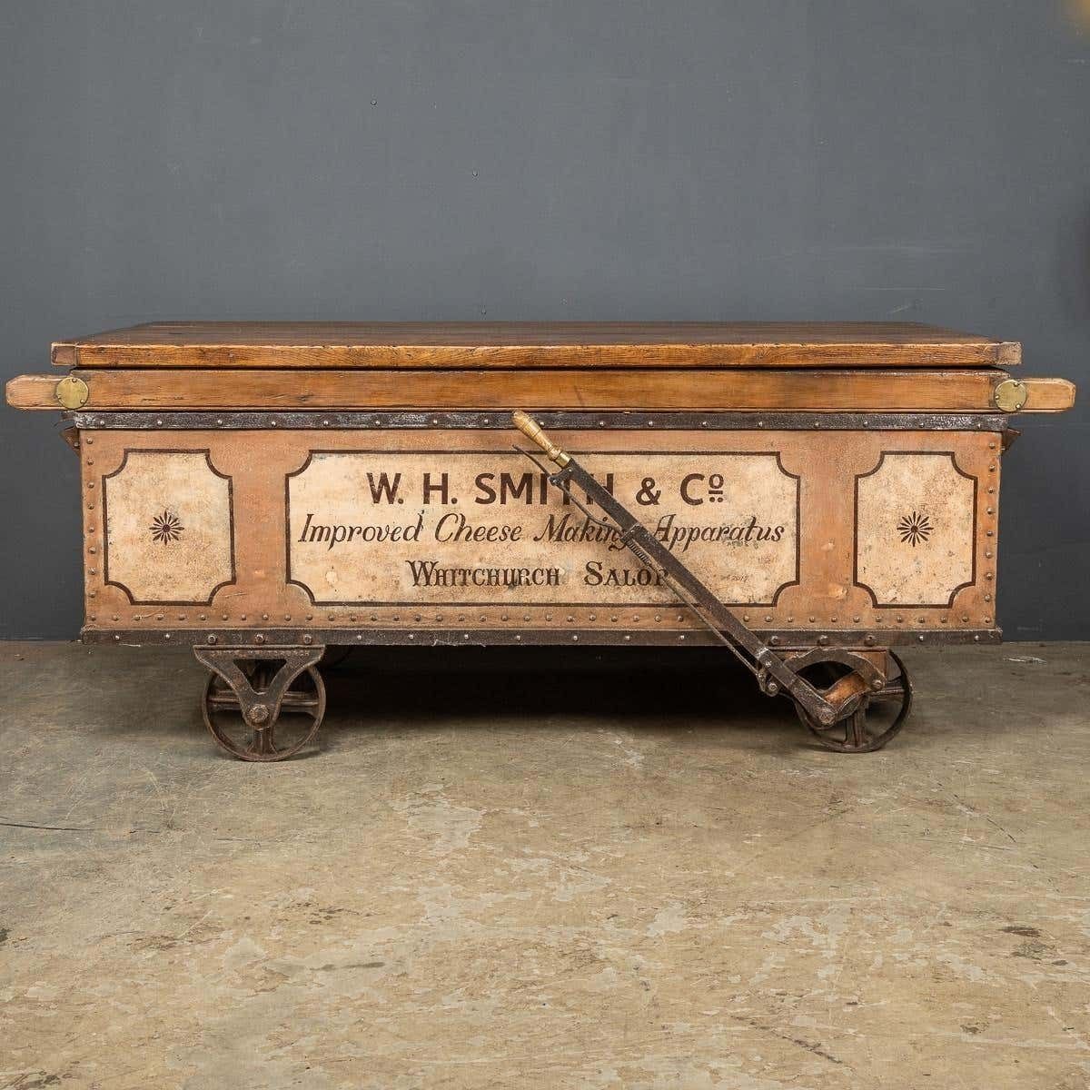 19th Century Victorian Freight Carriage With Oak Top, C.1880 photo 6895.0