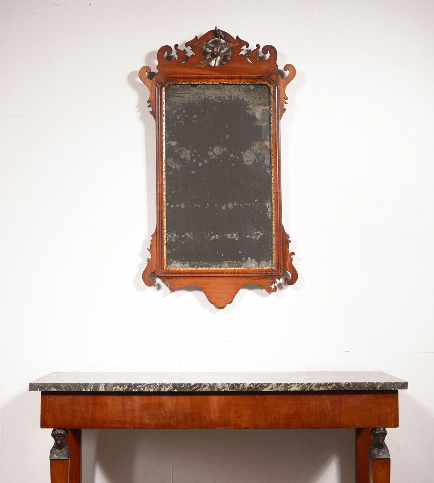 A 19th Century Swansea Mirror With Mercury Plate   C.1840