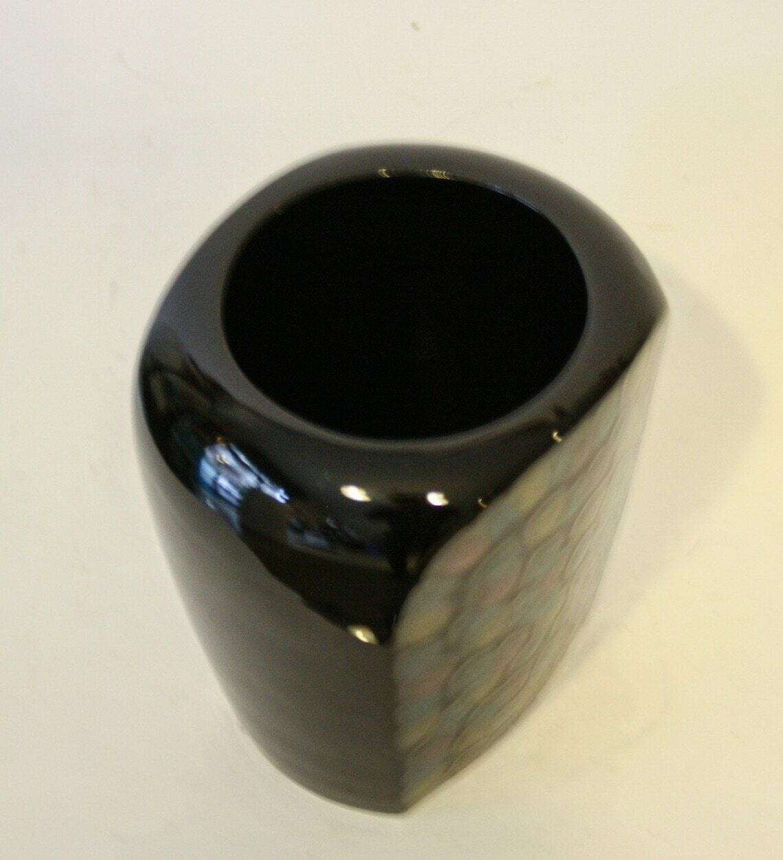 Pottery Vase Bizzirri Mara Made In Italy Vintage Design Ceramic Vase Pop Midcentury photo for sale