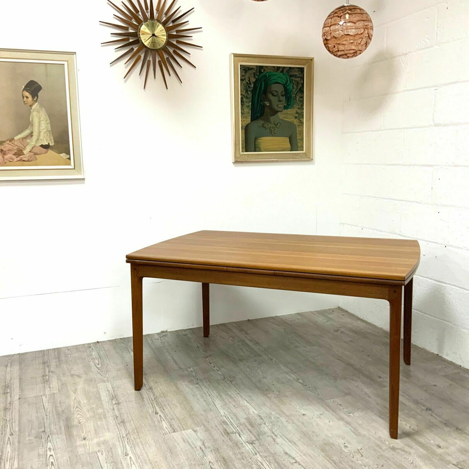 Danish Teak Draw Leaf Dining Table By Ole Wanscher For France And Son