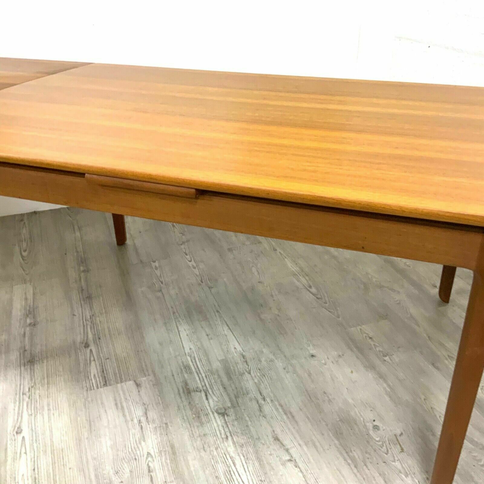 Danish Teak Draw Leaf Dining Table By Ole Wanscher For France And Son photo 1595.0