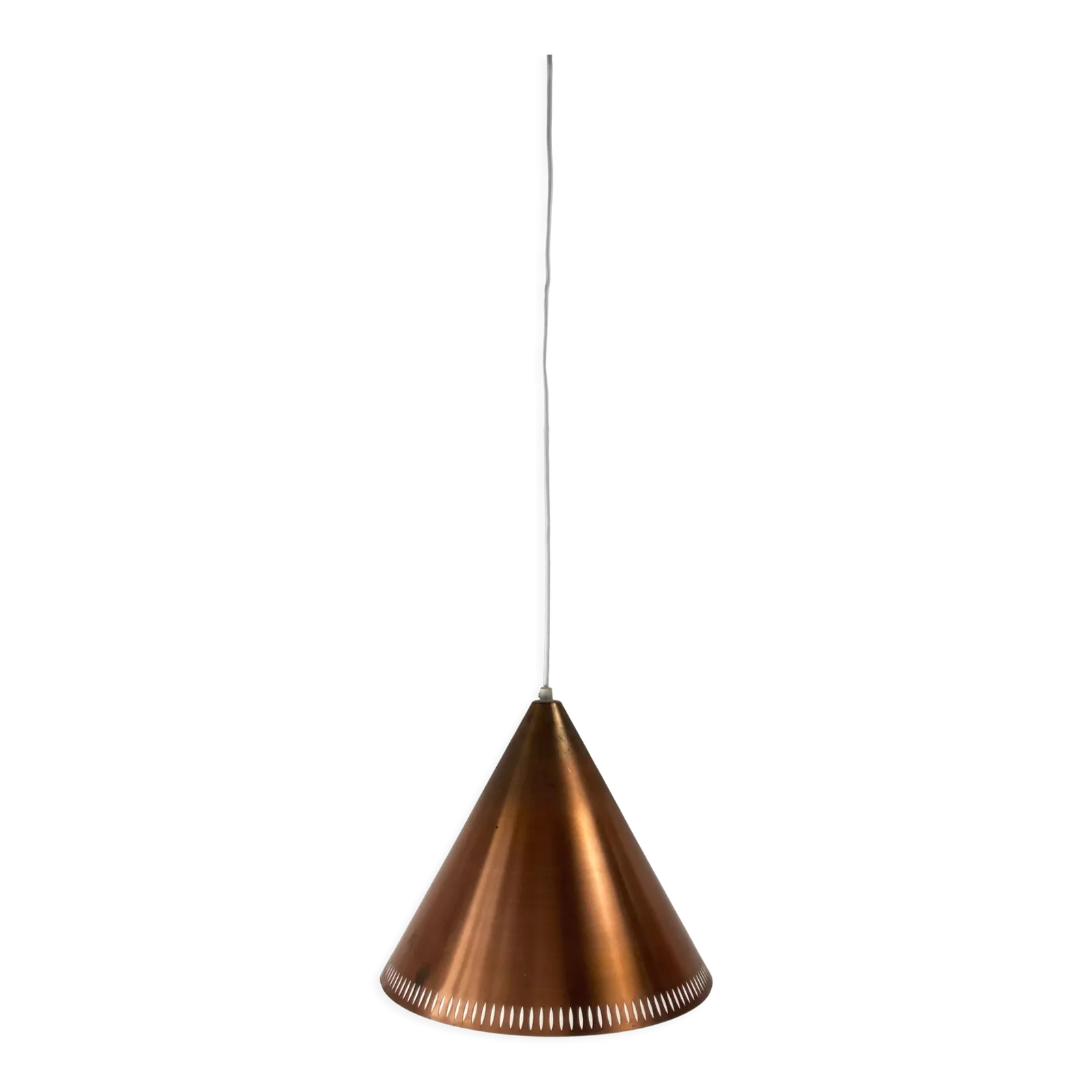 Perforated Copper Hanging Pendant, Nordisk Solar, Denmark