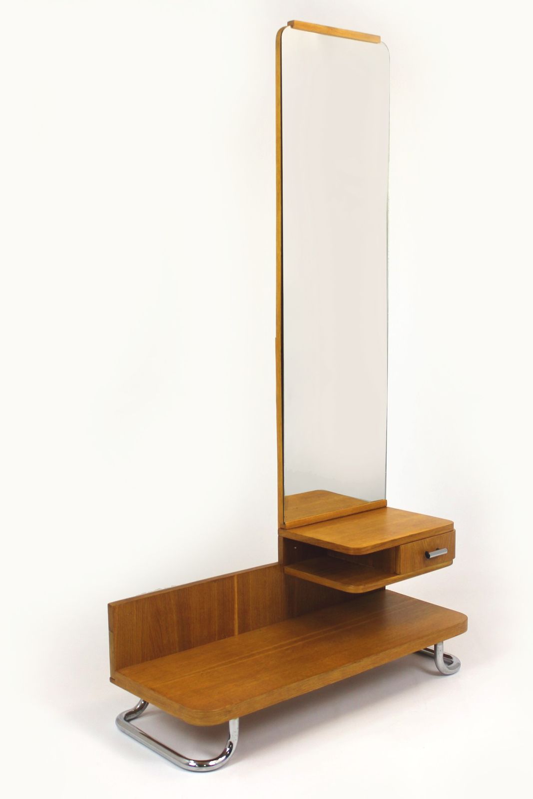 photo for sale Bauhaus Chromed Tubular Steel Dressing Table, 1940s