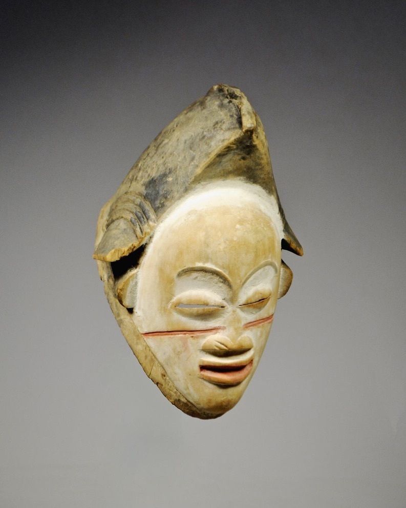 Punu Mask, African Art photo Art