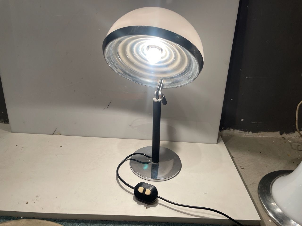 Lighting Midcentury Table Lamp “Bino” By Gregotti & Meneghetti & Stoppino Manufactured By Candle photo