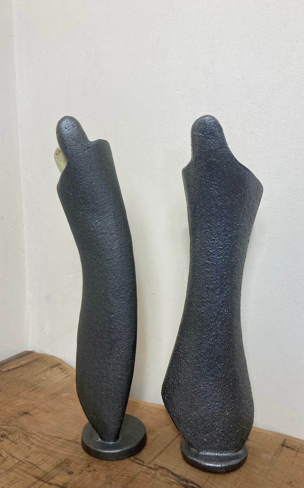 photo furniture Mid Century, Designer Art Deco Metal And Plaster Sculptures, Art Figure Collectible Abstract Piece