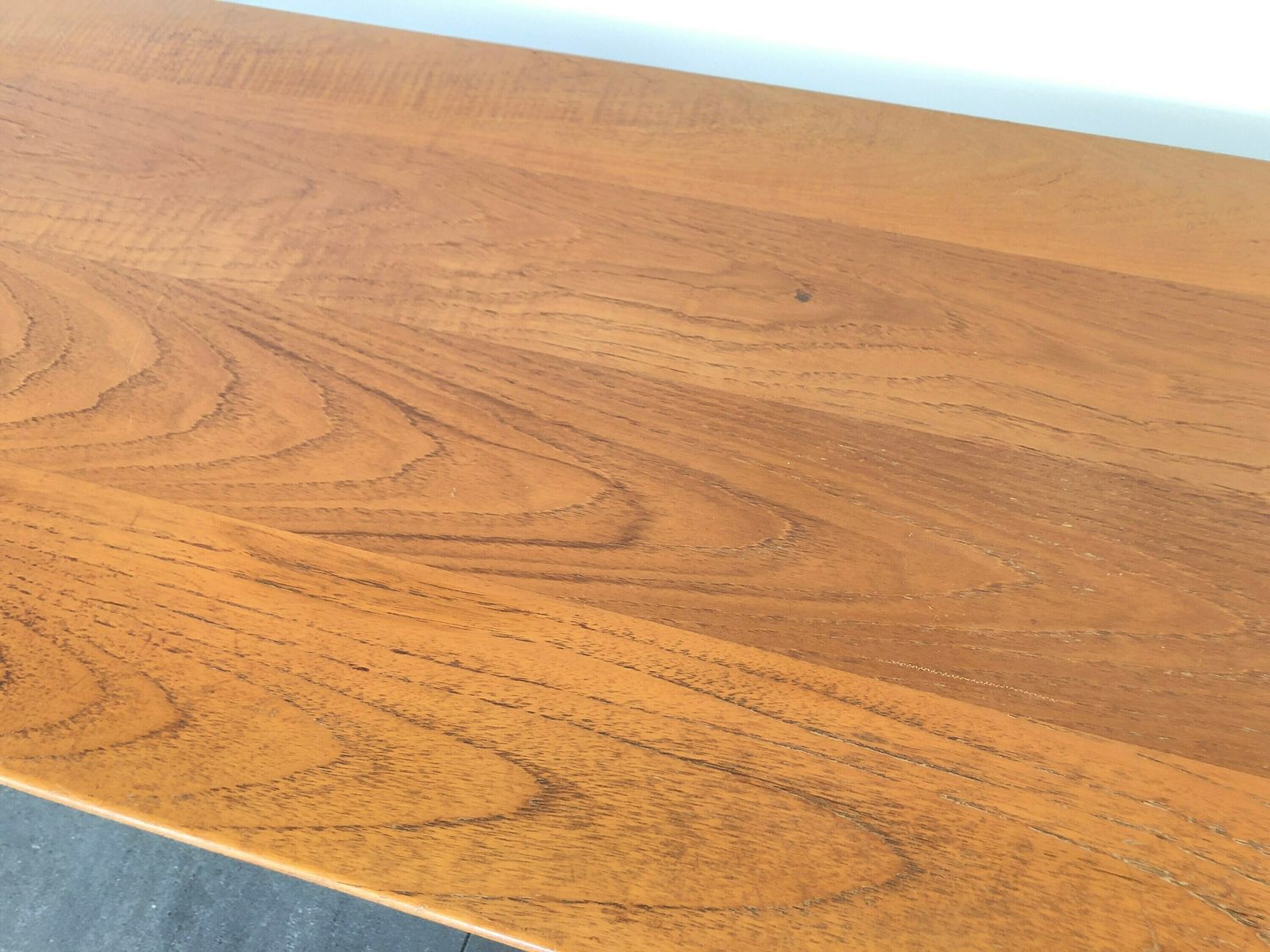 Rare Wood Xxl Living Room Table, 1960s, Norway photo vinterior