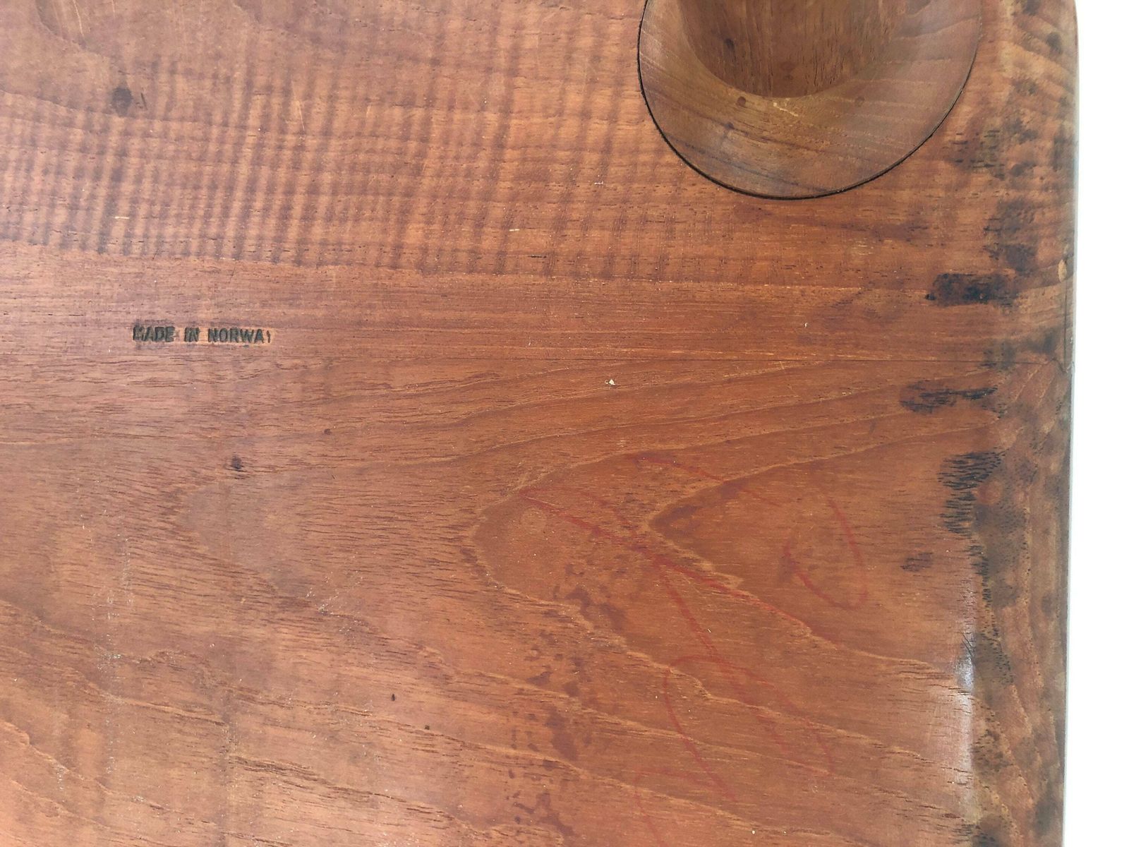 photo for sale Rare Wood Xxl Living Room Table, 1960s, Norway