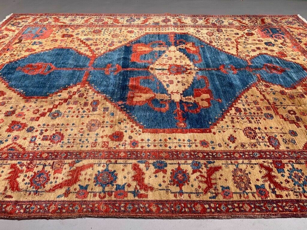 6650.0 Xl Old Turkish Ushak Rug Oriental 430x300 Cm Vintage Carpet, Tribal Large photo