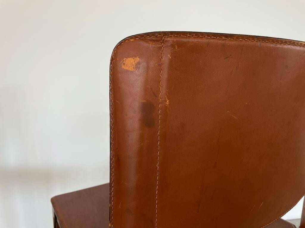photo furniture Pair Of Italian Leather Chairs By Matteo Grassi, 1970s, Italy