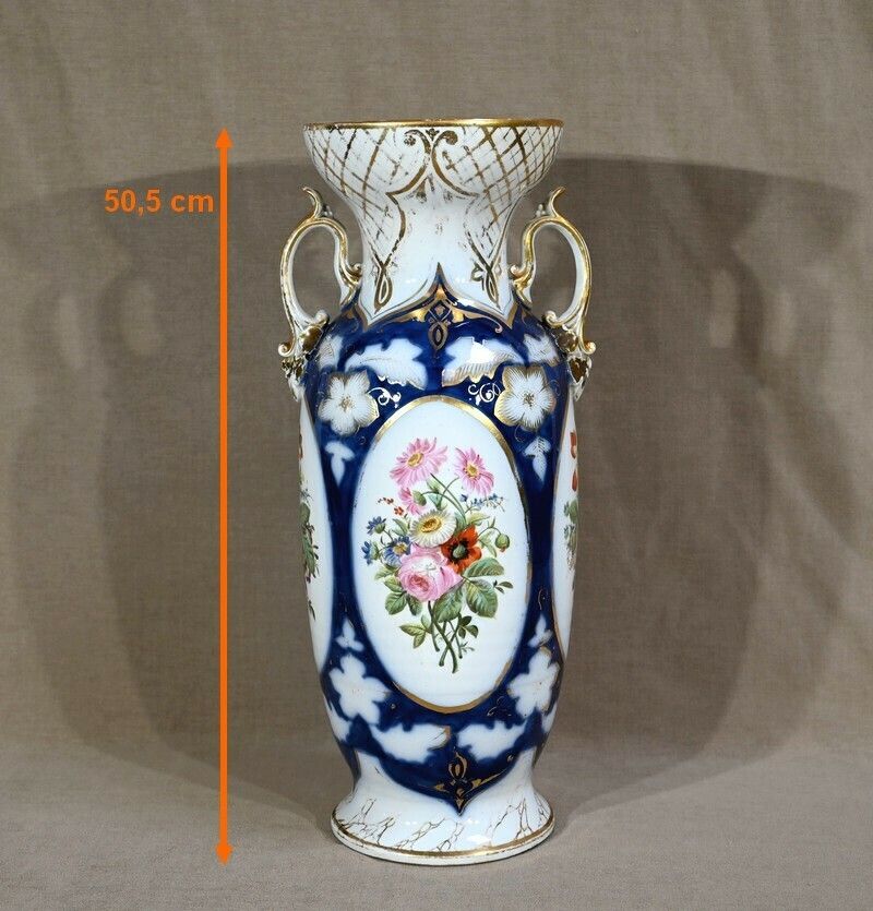 Important Bayeux Porcelain Vase   Late 19th Century photo furniture