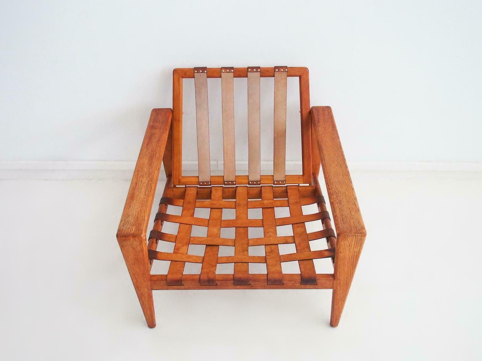 photo furniture Swedish Modern Oak Armchair Bodö By Svante Skogh