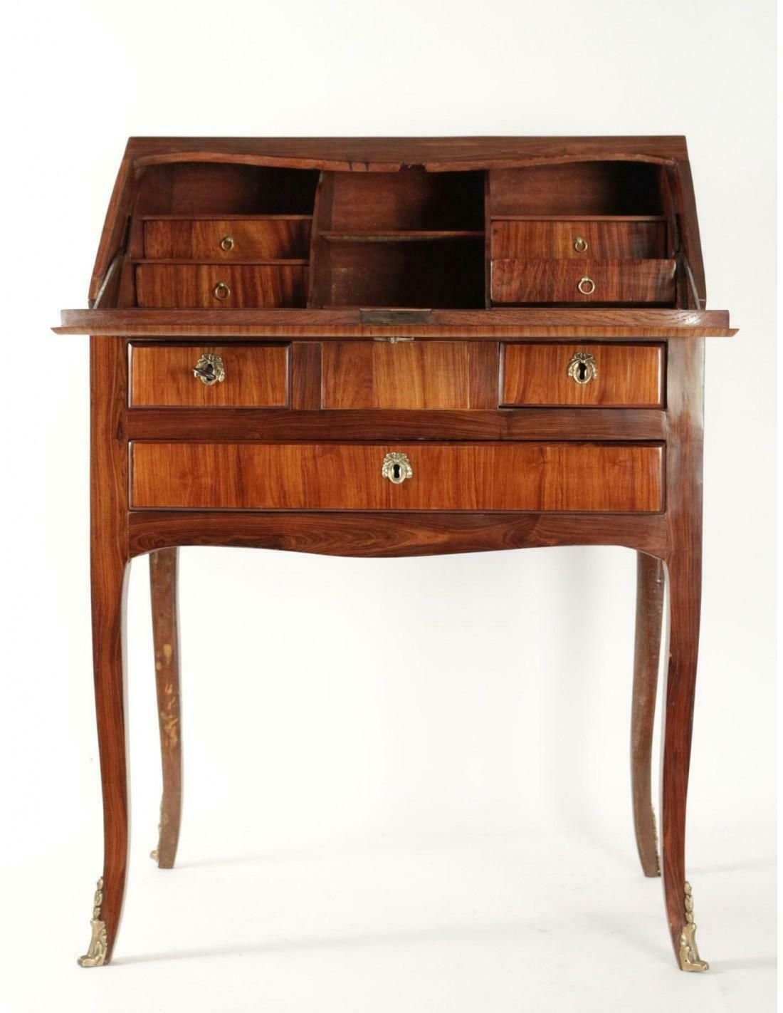 Office Of Slope, Louis XV Style, Antique Of 19th Century photo Furniture