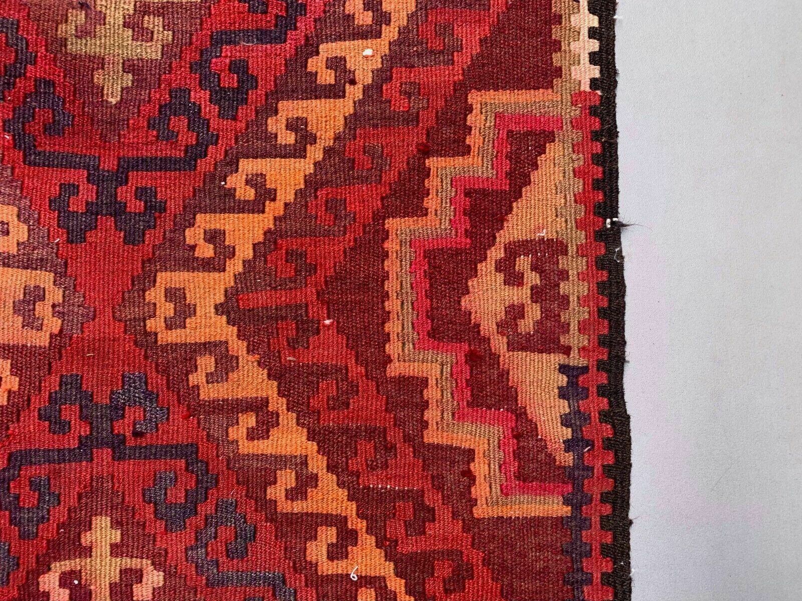 Old Turkish Kilim Runner 480x95 Cm, Vintage Kelim Rug, Long And Narrow photo buy