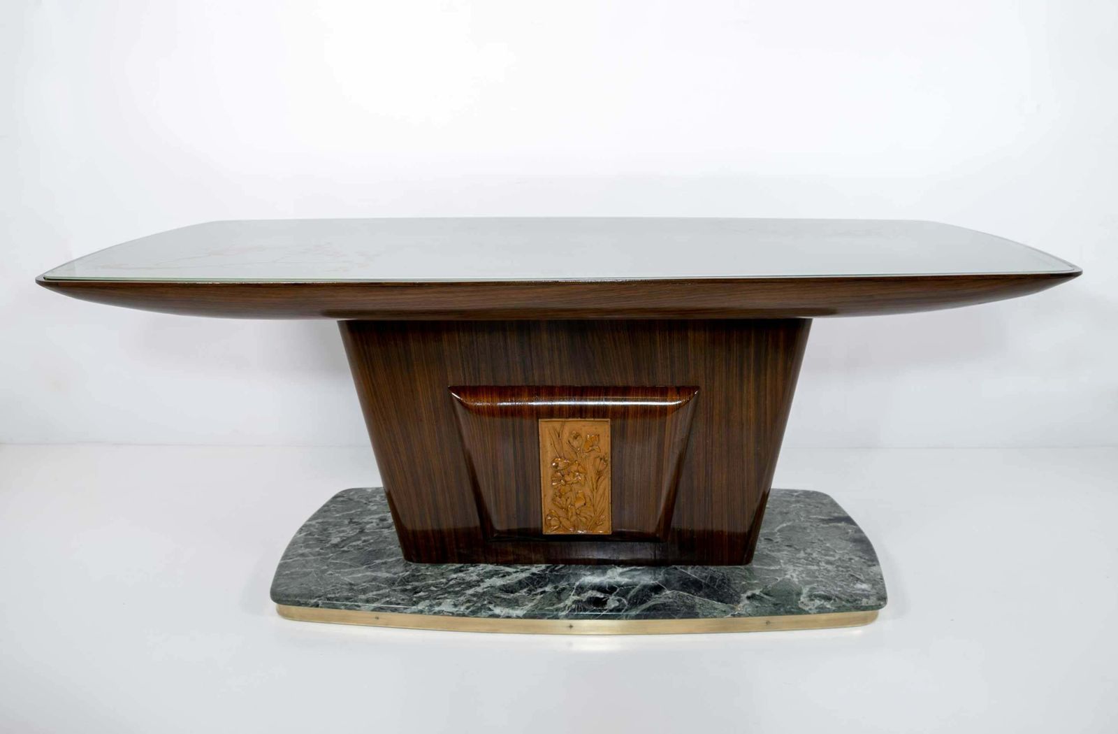 Vittorio Dassi Iconic Design Mid Century Modern Italian Dining Table, 50s, Rare! photo for sale