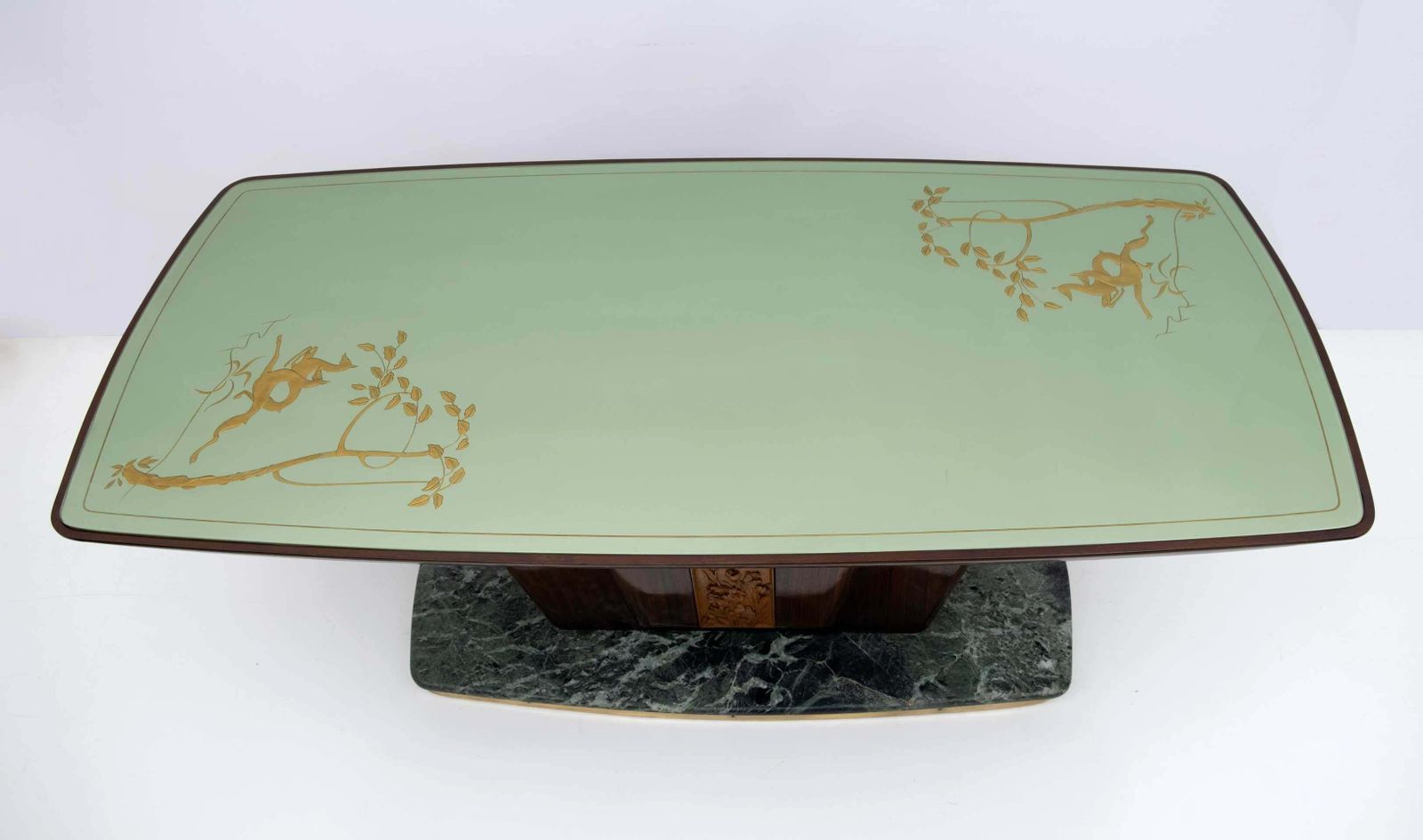 photo for sale Vittorio Dassi Iconic Design Mid Century Modern Italian Dining Table, 50s, Rare!