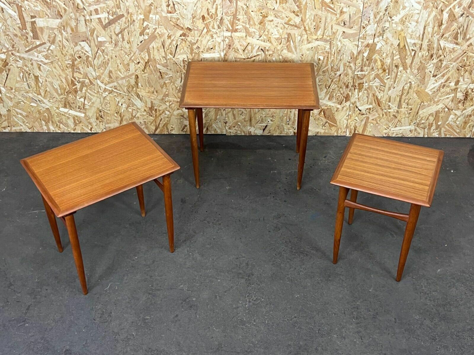 60s 70s Teak Nesting Tables Kai Kristiansen Skovmand & Andersen Design photo Furniture