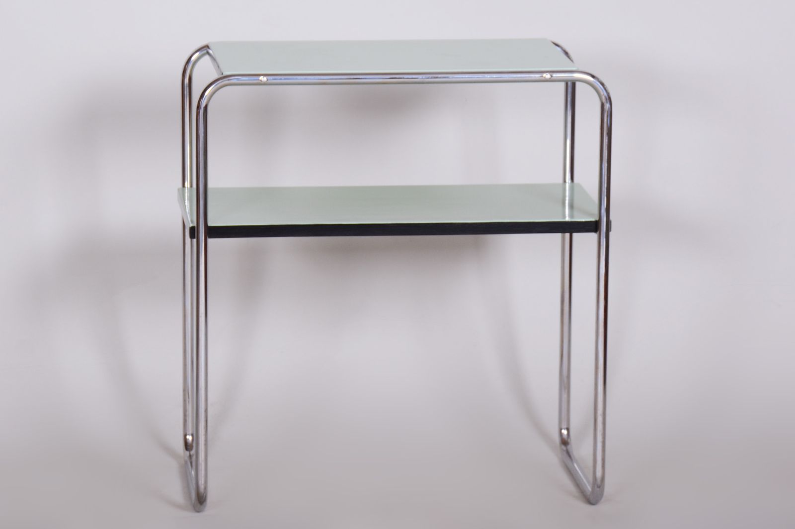 Restored Artdeco Side Table, Marcel Breuer, Thonet, Chrome Steel, Germany, 1930s photo 1050.0