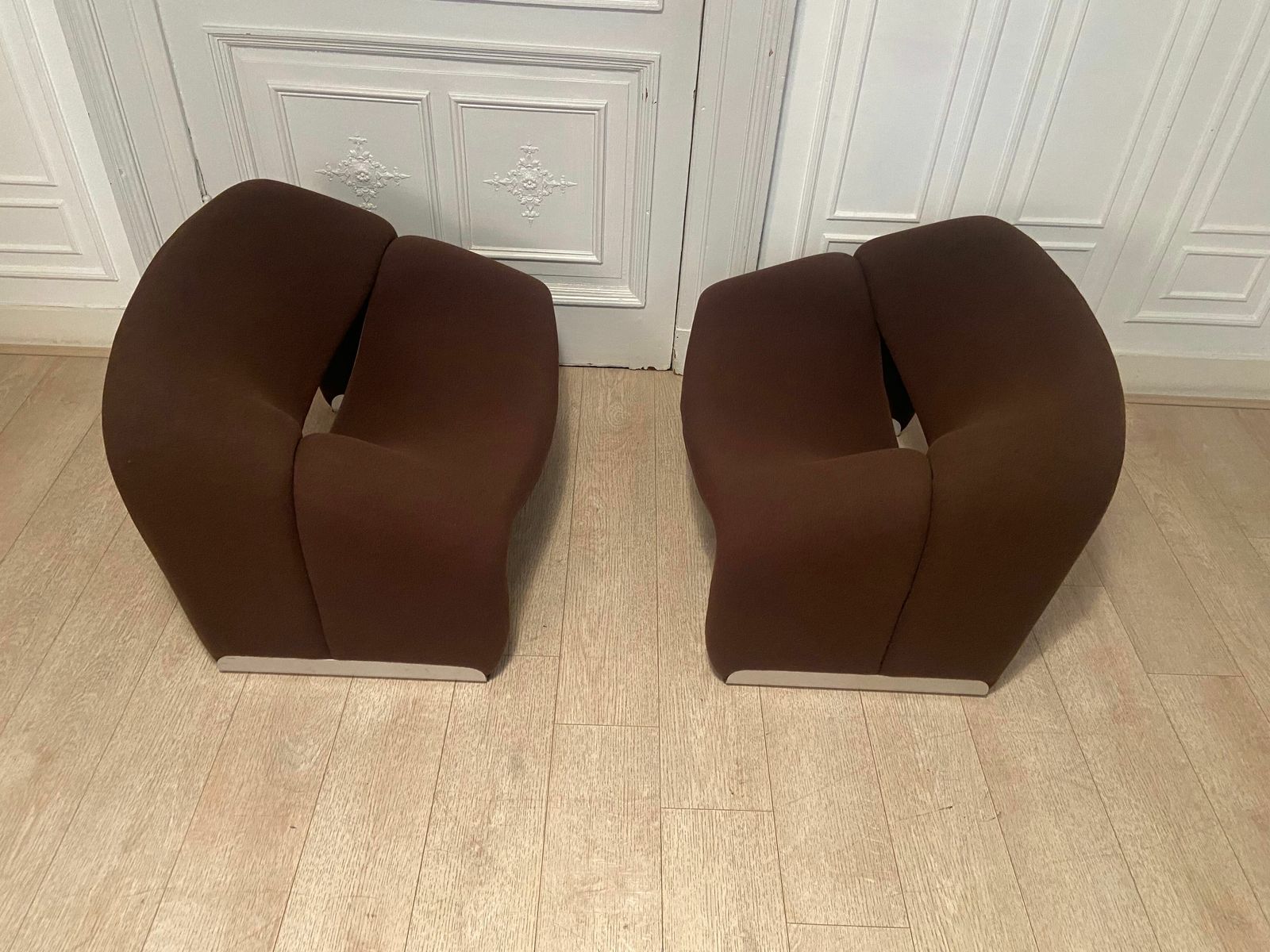 Armchairs Groovy, Pierre Paulin, Artifort photo for sale
