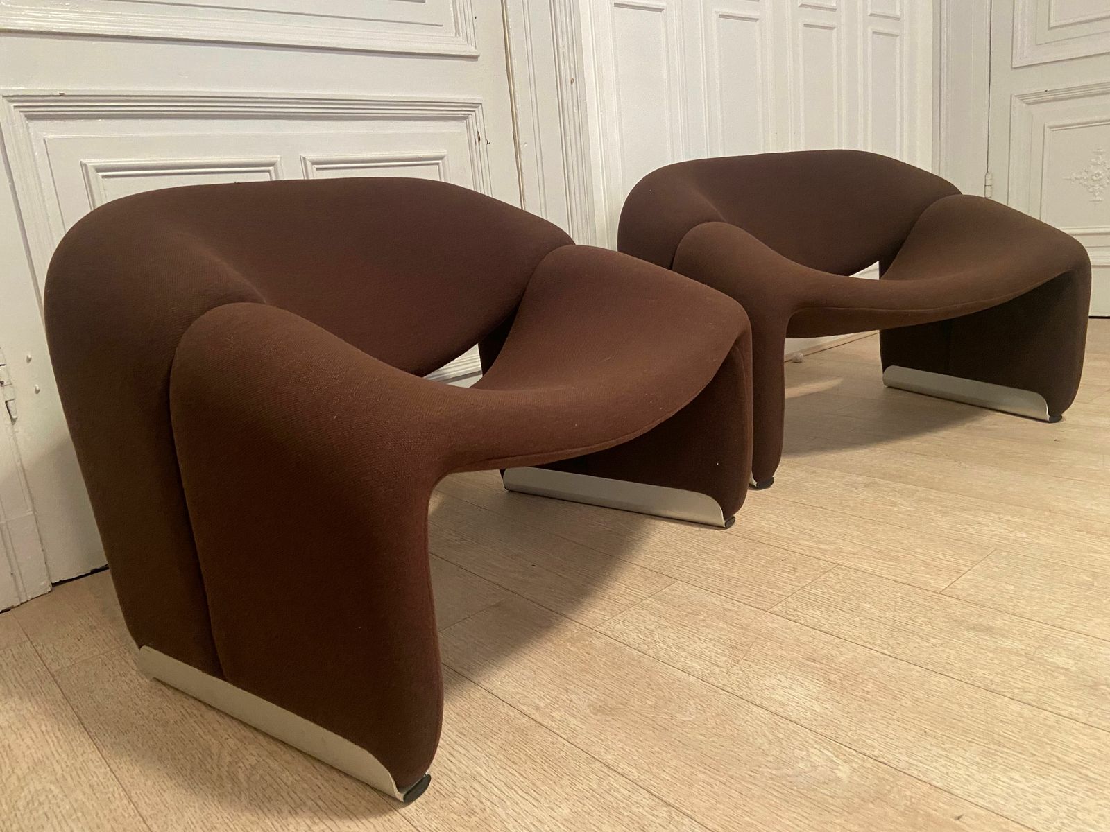 Armchairs Groovy, Pierre Paulin, Artifort photo vintage