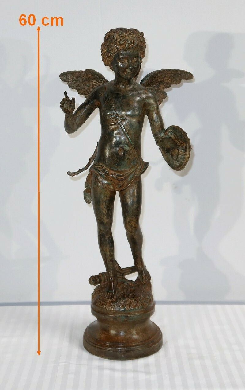 Important Bronze “Cupid” – 1st Part 19th Century photo furniture