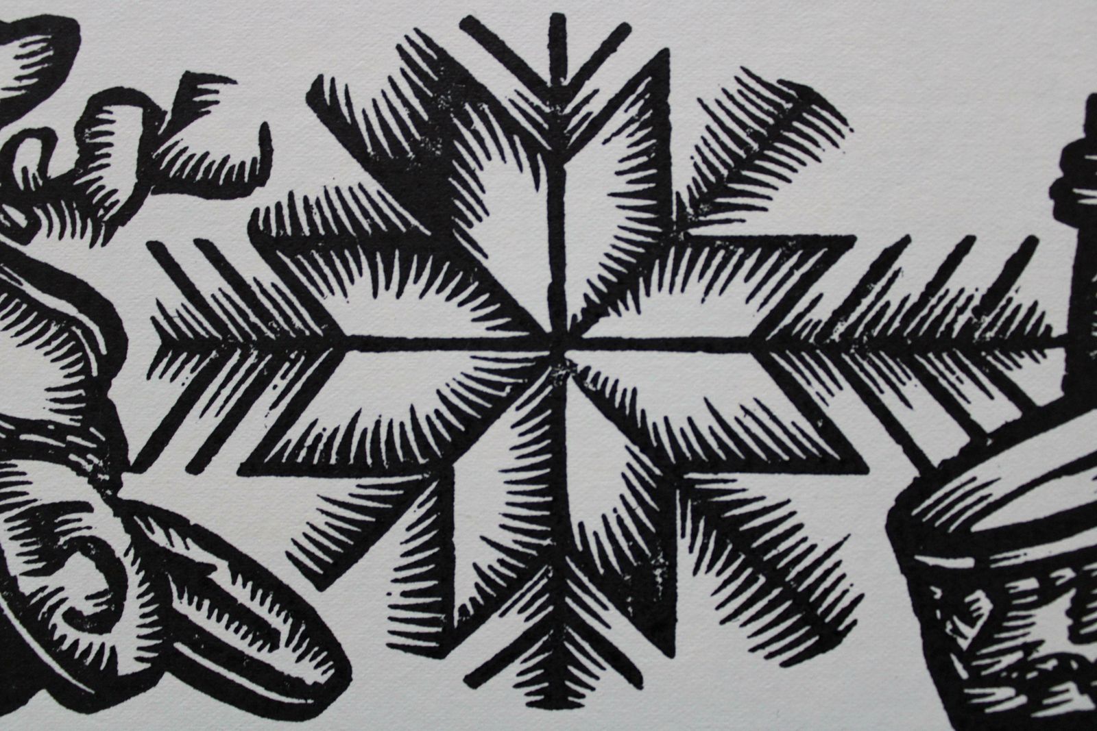 Dainis Rozkalns The Buying And Selling Of The Foal. 1979. Paper, Linocut, photo for sale