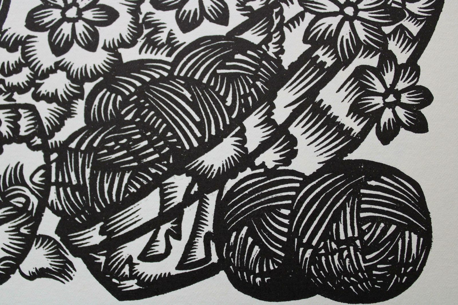 Dainis Rozkalns Shepherd's Job. 1979. Paper, Linocut, photo 174.0