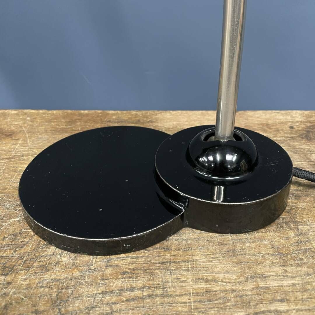photo buy Zwarte Zirax Bureaulamp Met Emaille Kap