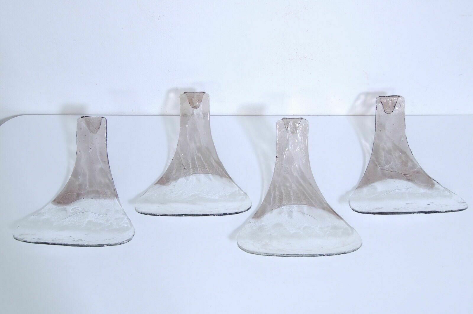 Lighting Chandelier Design Carlo Nason Flower Series For Mazzega Vetro Murano 70s Black photo