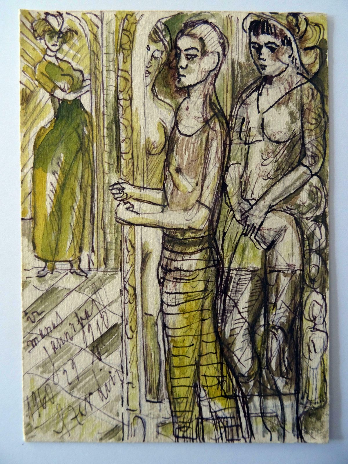 Adolfs Zardins Youth. 1961. Paper, Mixed Media Art photo furniture