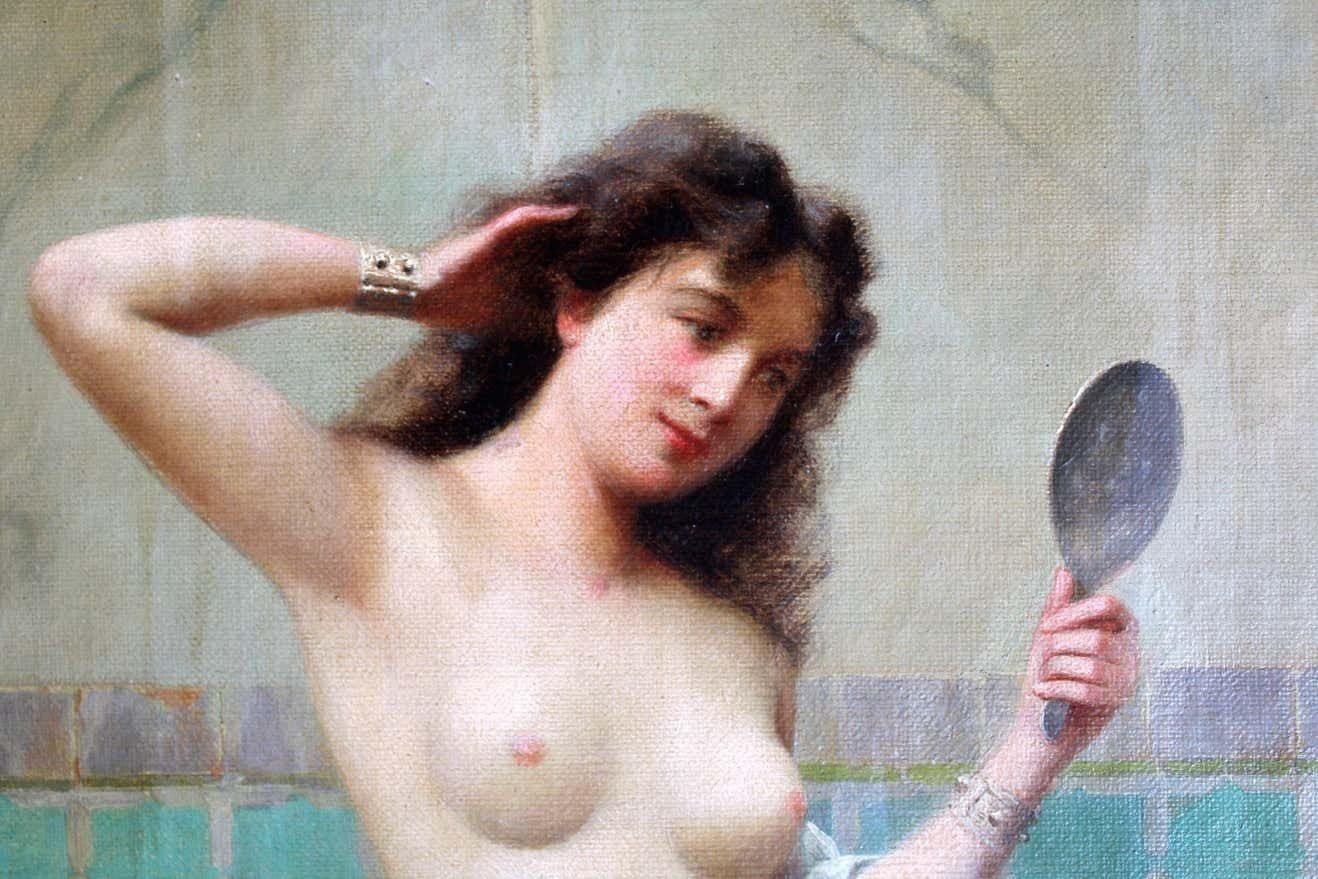 Vinsent G. Stiepevich The Bath. Late 19th Century. Oil On Canvas, photo buy