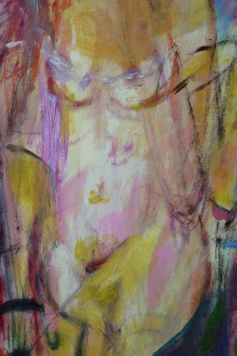 Uldis Krauze Solo 4 2000 Cardboard Oil photo vinterior