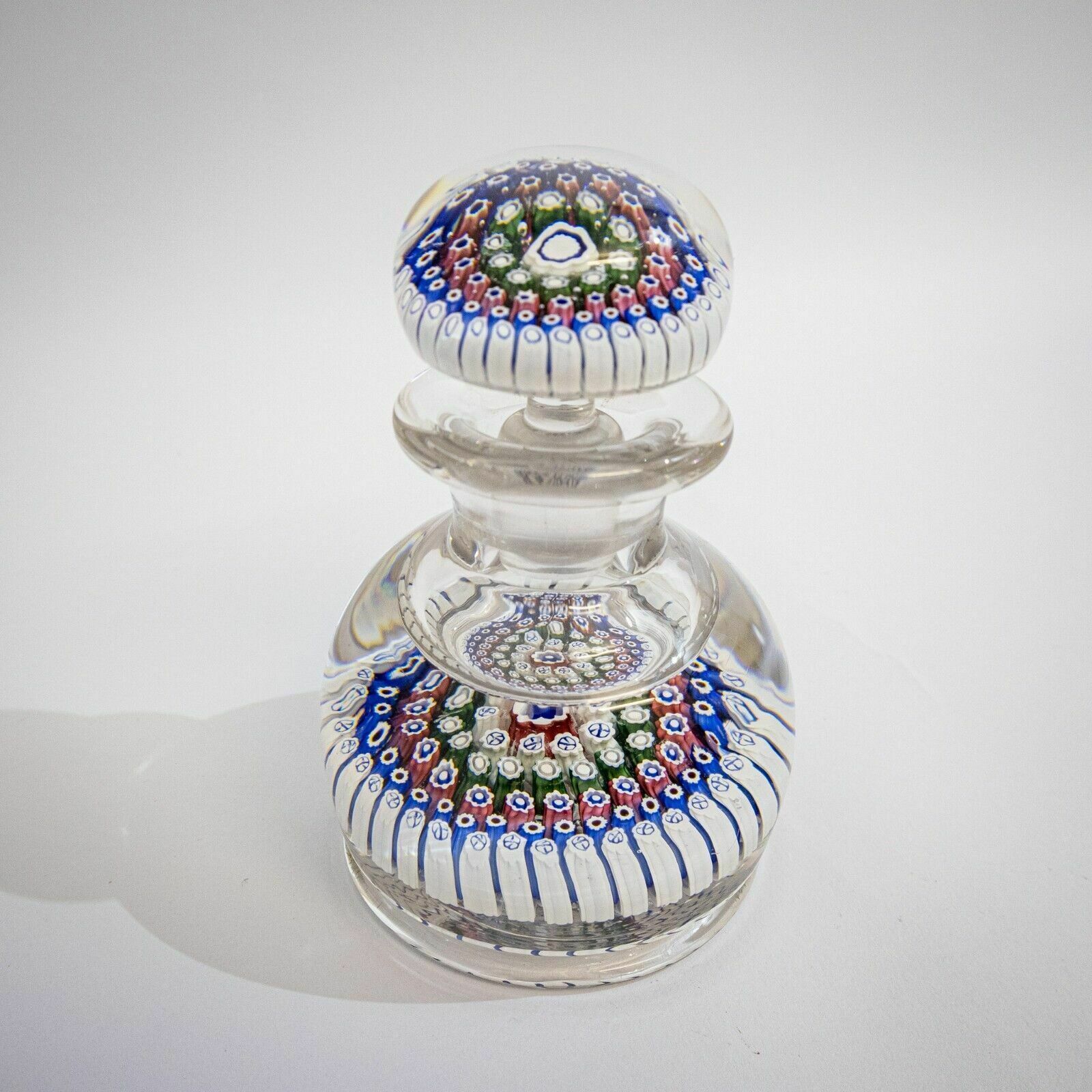 Millefiori Glass Inkwell, 1900s photo furniture