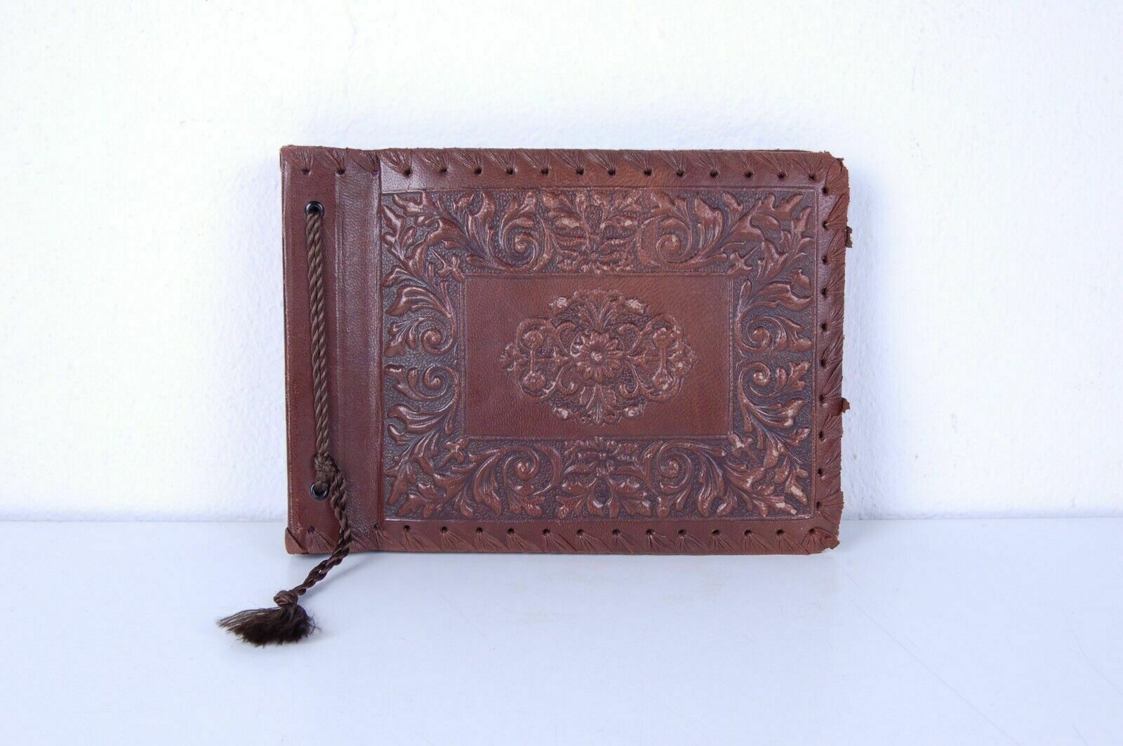 Pair Of Antique Leather Photo Frames, Early 1900s photo buy