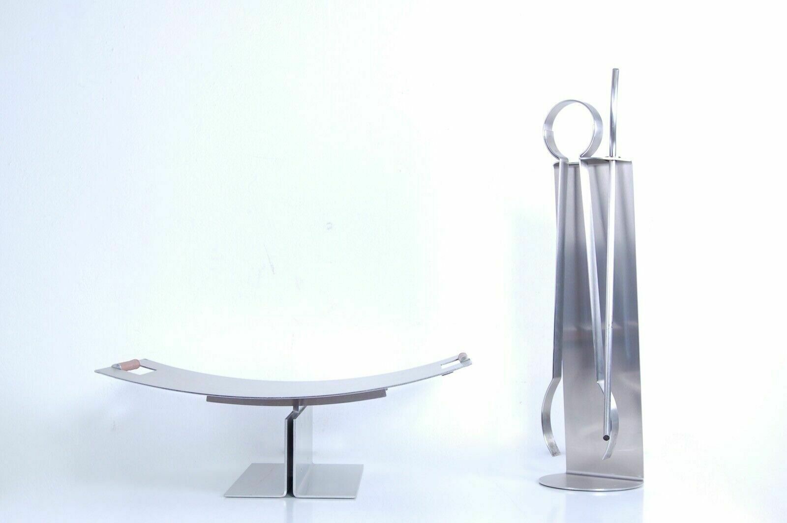 Fire Tools And Accessories Conmoto By Peter Maly Log Holder Steel Fireplace Set photo furniture