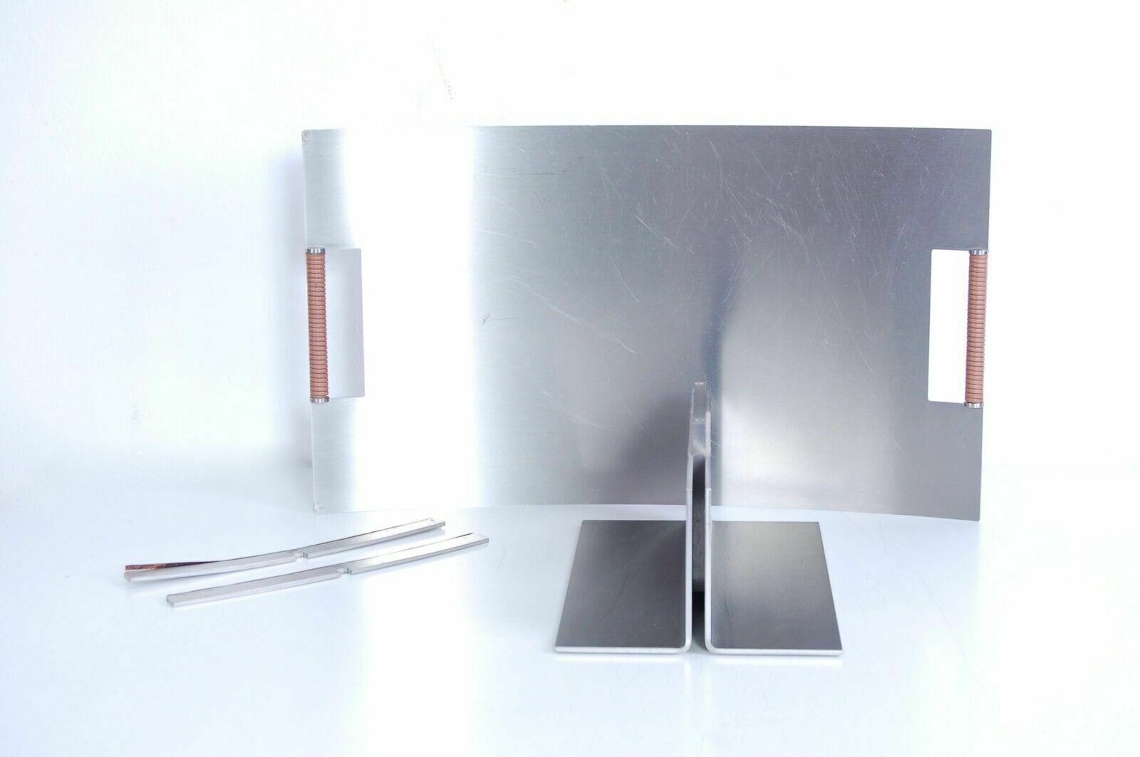 Fire Tools And Accessories Conmoto By Peter Maly Log Holder Steel Fireplace Set photo vintage